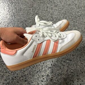 Women’s Adidas Samba OG, size 7.5 pink